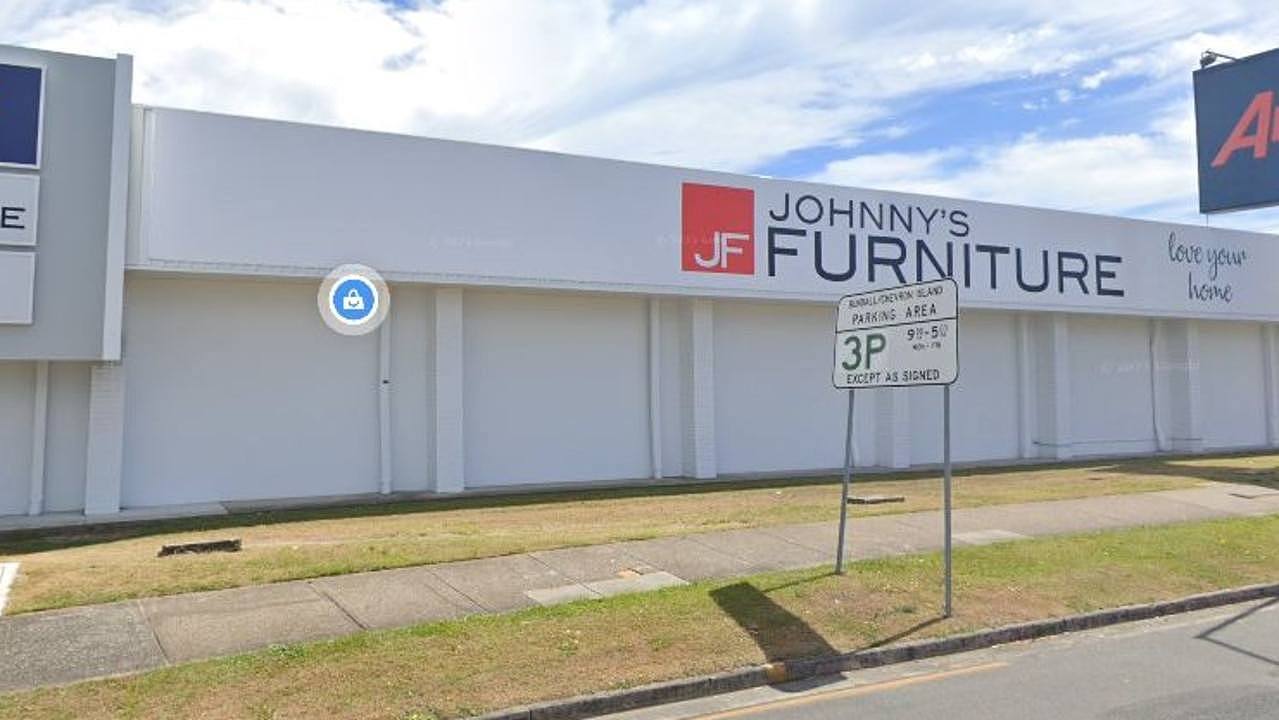 The Johnny's Furniture store at Bundall.