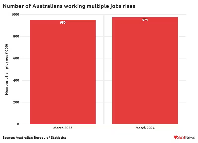 生活成本不断飙升，越来越多澳人身兼数职！其中女性偏多（组图） - 3