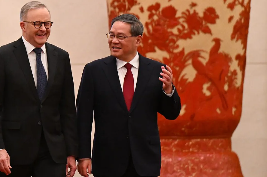 中国总理李强即将访澳，两国关系备受关注！民调：对华政策影响1/3澳人大选投票（图） - 3