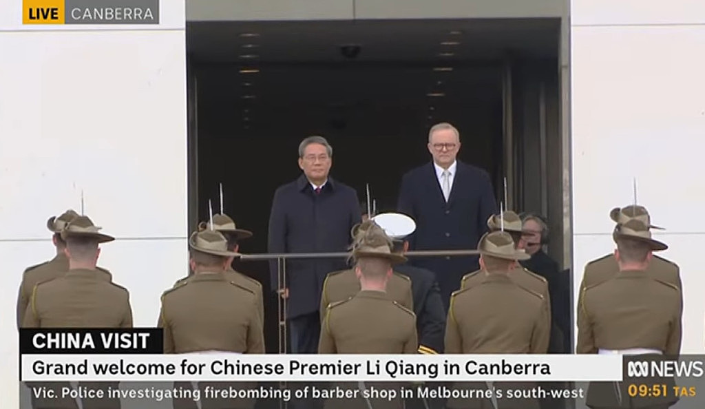 滚动：李强结束对澳访问，澳媒追问成蕾事件，中国宣布单方面对澳免签（视频/组图） - 29