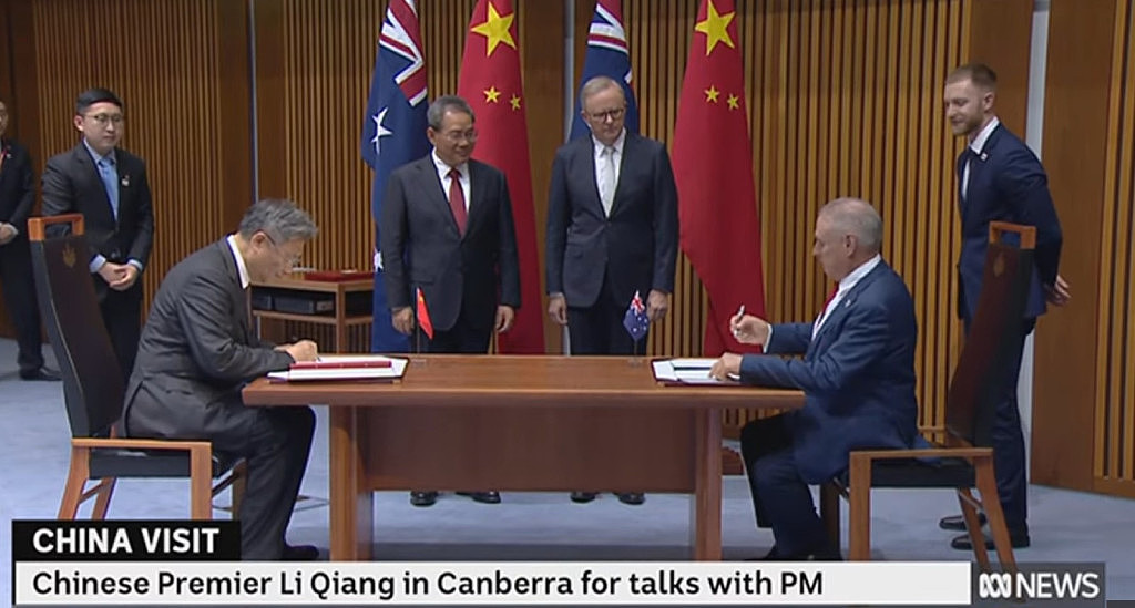 滚动：李强结束对澳访问，澳媒追问成蕾事件，中国宣布单方面对澳免签（视频/组图） - 19