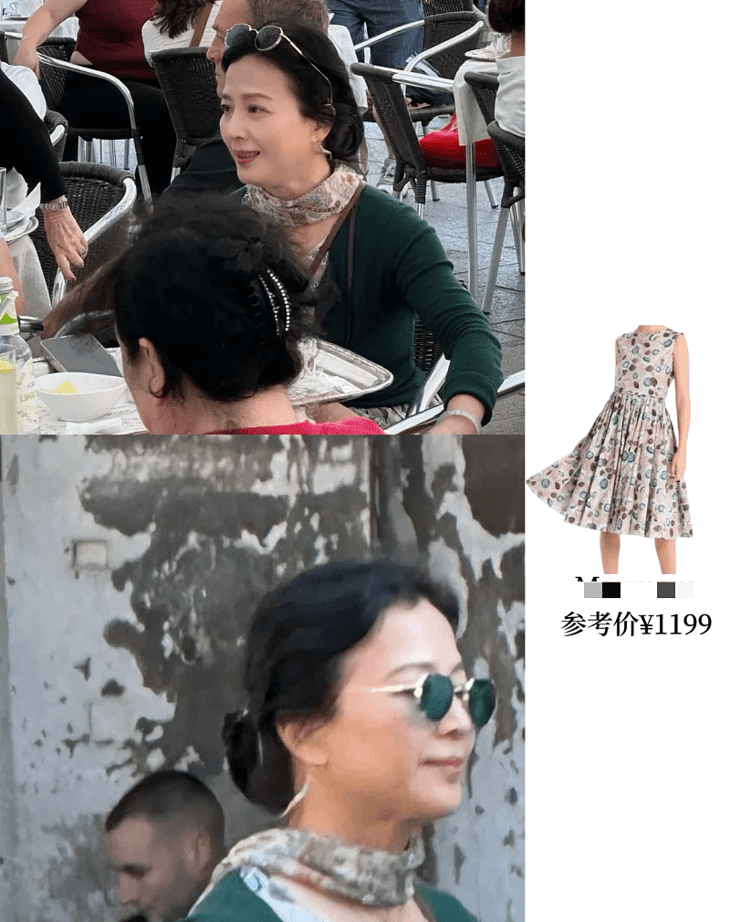 岁月不败美人！刘亦菲65岁母亲在意大利被偶遇，气质优雅颜值超高（组图） - 11