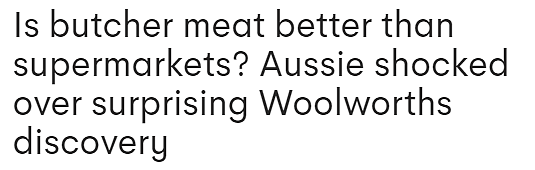 同样是牛肉末，超市和肉店差别竟这么大？！澳洲网友看完后不淡定了（组图） - 1
