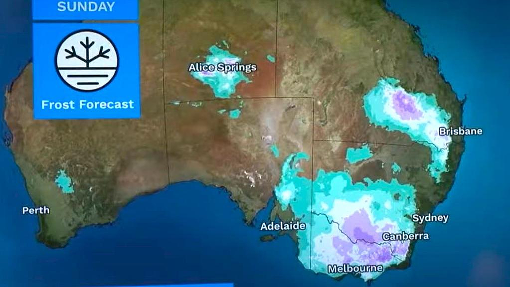 澳洲各城市周末天气一览！气温持续偏低，多地料迎霜冻（组图） - 2