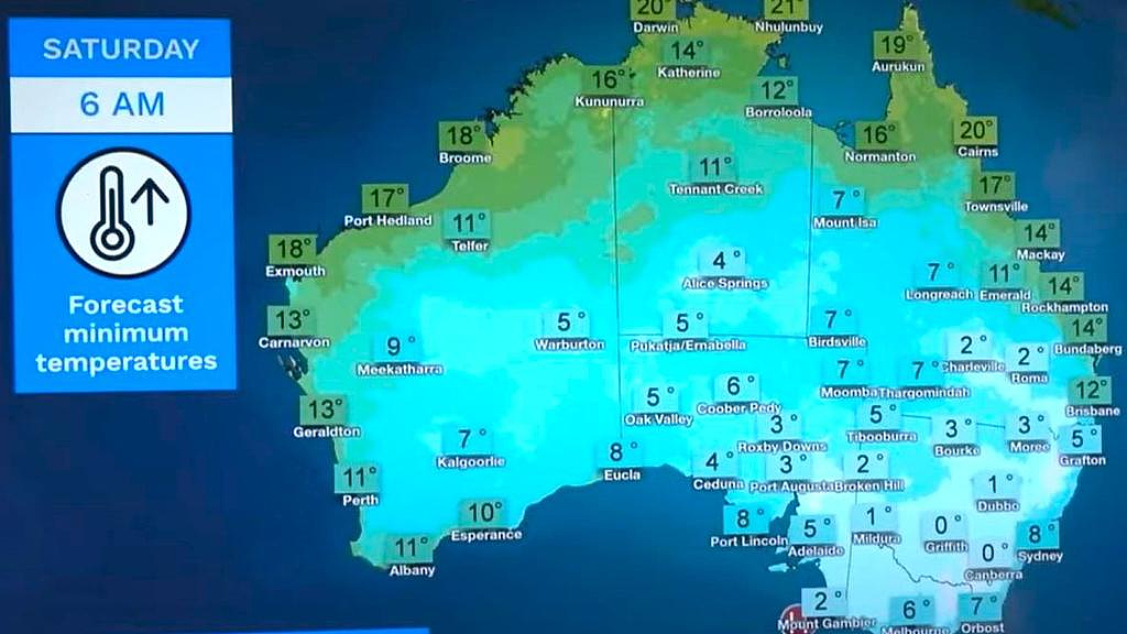 澳洲各城市周末天气一览！气温持续偏低，多地料迎霜冻（组图） - 3