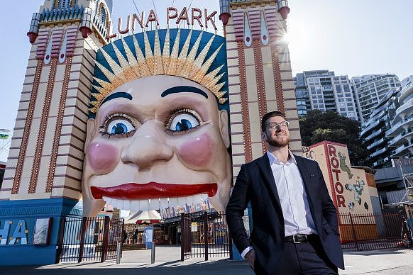 Luna Park chief executive John Hughes says the park will operate as usual during the sale process.