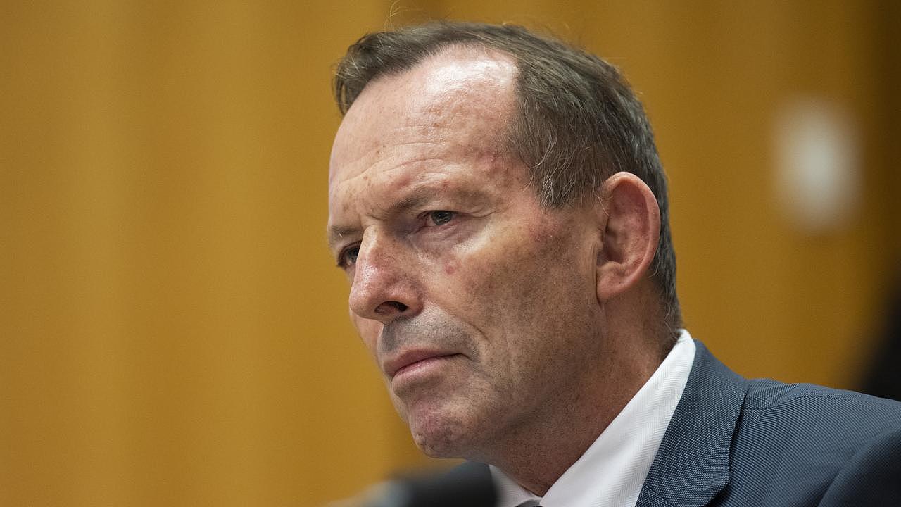 Former Prime Minister Tony Abbott is among 27 Australians personally sanctioned by Russia. Picture: NCA NewsWire / Martin Ollman