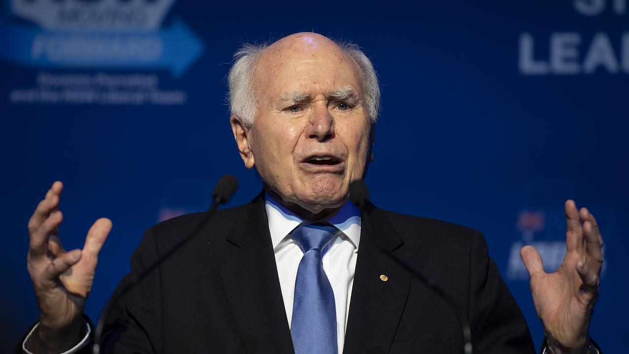 Former Prime Minister John Howard, along with many other members of the list, was a signatory to a letter calling on the Australian government to use frozen Russian assets to help Ukraine. Picture: NCA NewsWire / Monique Harmer