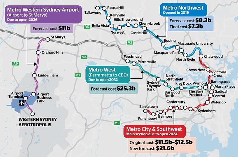 悉尼地铁新线8月初开通！约40条巴士线路大改，华人区受影响（组图） - 4