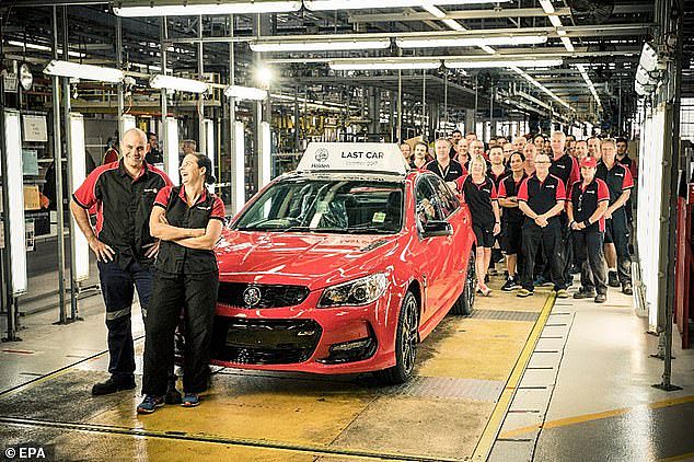 By October 2017, Holden made it's last car in Adelaide, a year after Ford and Toyota closed their Victorian factories