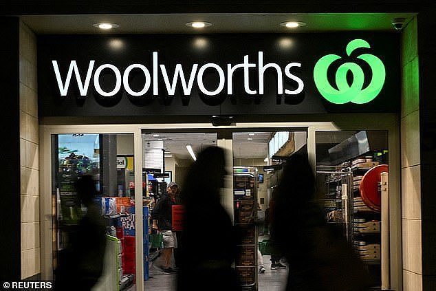 A Woolworths worker was allegedly held up at knifepoint during a robbery at a Brisbane store (stock image)