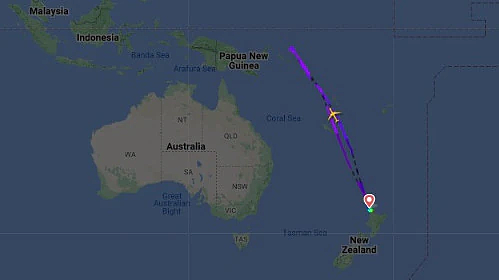 起飞4.5小时后，新西兰飞上海航班被迫返航！乘客不知情一脸懵（组图） - 3