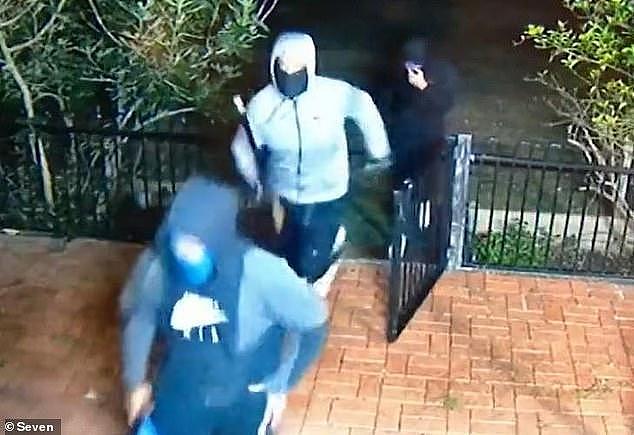 Queenslanders have thrown their support behind a bill that would allow homeowners to potentially kill intruders out of self defence (pictured, a home invasion in Queensland)
