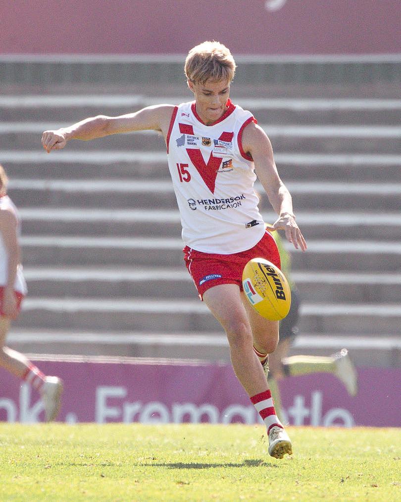 South Fremantle footballer Nick Campo was killed in a car accident in North Lake.