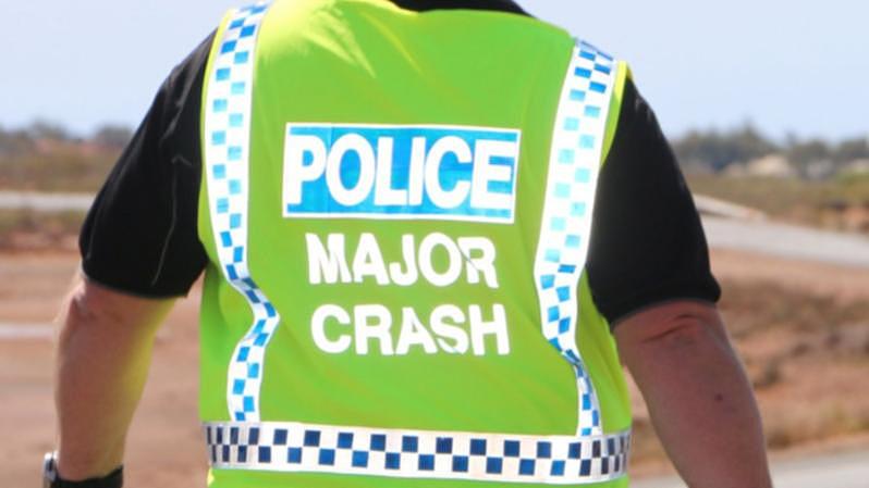 An elderly man has been killed after being struck by a passing car that knocked him onto the road and led to him being run over by another car.