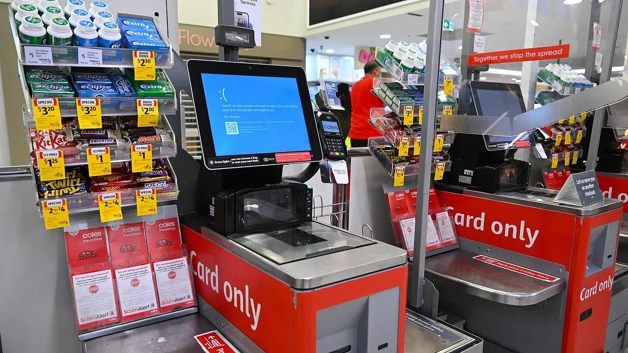 A Coles store in Canberra