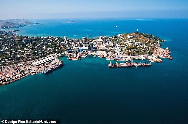 The Australian government's smart traveler website advises exercising 'a high degree of caution in Papua New Guinea'. It points to civil disorder which can 'escalate quickly'. Pictured: The PNG capital Port Moresby