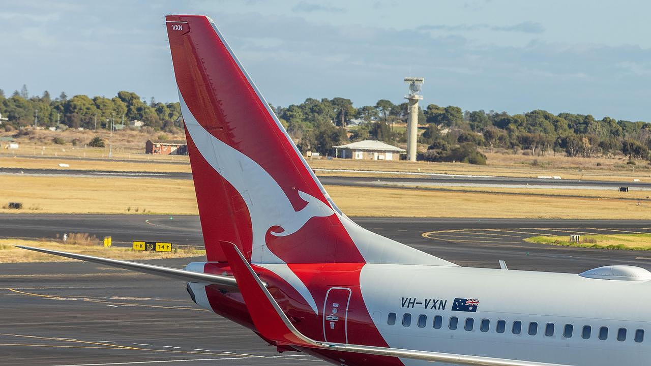 M ore than 50 Sydney airport refuellers in Qantas’ supply chain plan to strike on Wednesday. Picture: NewsWire / Ben Clark