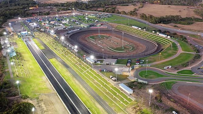 A man has died in hospital after a serious car crash at Perth Motorplex on Sunday. 