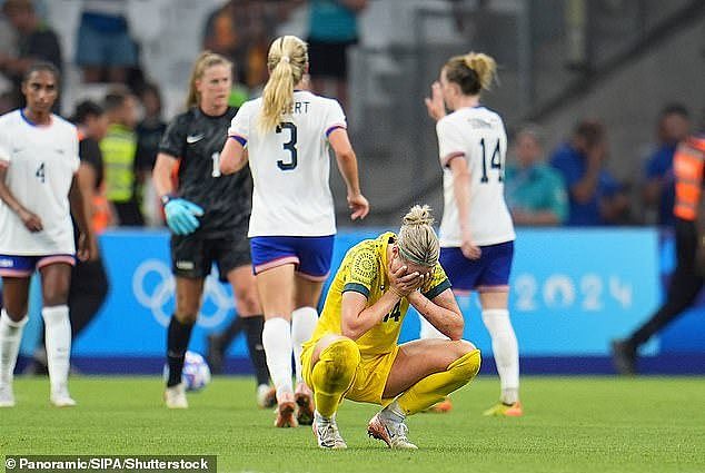 The Matildas' hopes of claiming their first ever Olympic Games medal have ended in disaster