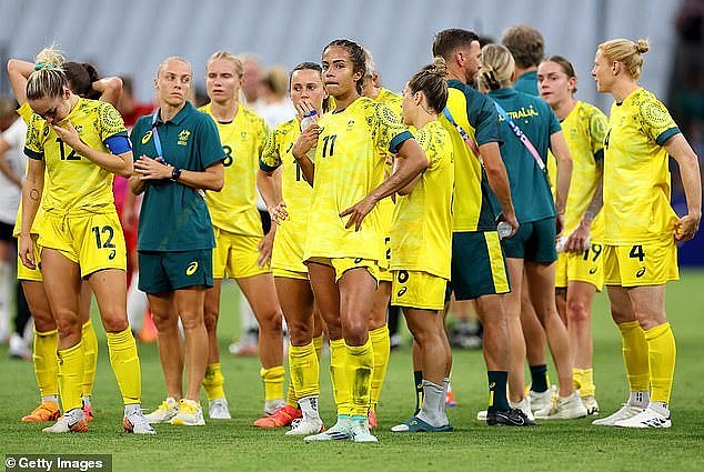 Aussie fans have ripped into the Matildas after losing to former world champions USA 2-1