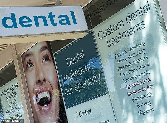 In an oral health survey of 25,000 people, 61 per cent delayed oral treatment in the past 12 months, with affordability accounting for 63 per cent of the reason (stock image)