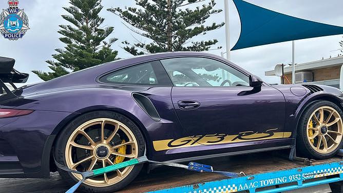 ’Astounding’: Ferrari and Porsche hit nearly 90km/h over speed limit in alleged race. Picture: WA Police.