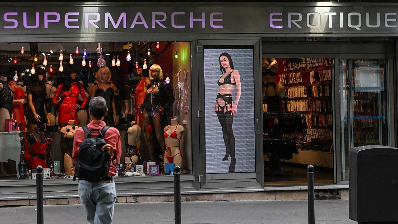 ‘The Olympics has been bad for business,’ one worker in the red light district says. Picture: Artur Widak / NurPhoto / NurPhoto via AFP