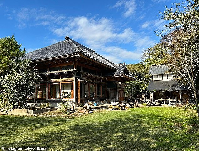 Mr Thursfield bought the three-bedroom traditional Japanese-style home on a 1,800-square metre block of land in February 2019