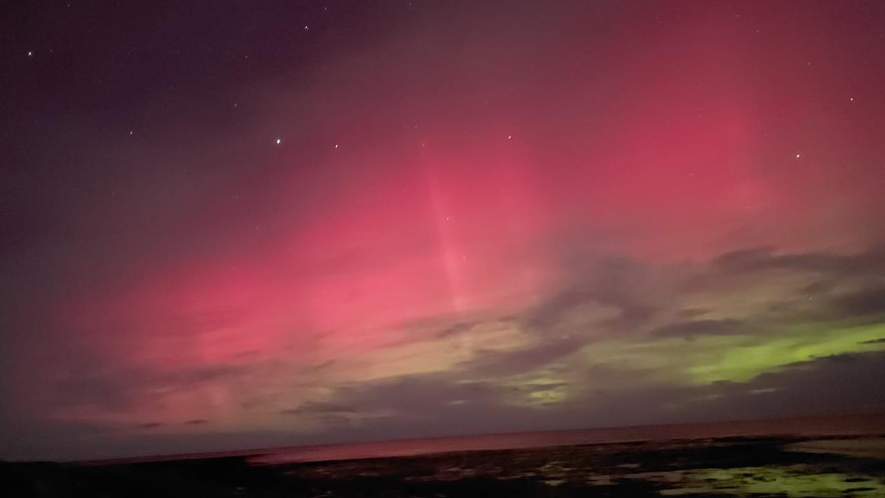 Aurora Australis captured at Port Macdonnell: Picture: Erin Beggs