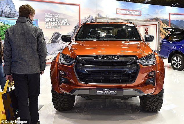 149,049 Isuzu D-MAX utes and MU-X SUVs  made between 2020 and 2024 were recalled on Wednesday (pictured, Isuzu D-MAX)