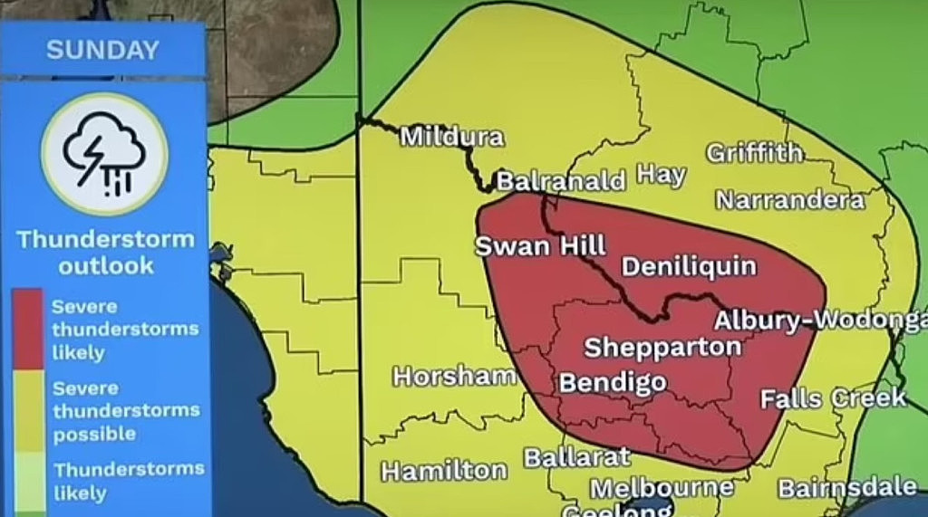 强雷暴横扫澳洲东南部！新州、维州及南澳将遭受破坏性大风、暴雨及冰雹袭击（组图） - 3