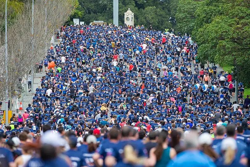 珀斯24000人的慈善赛跑，现场各种花样，热闹十足！（组图） - 3