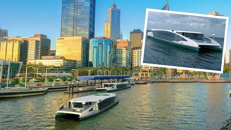 Artists impression of new Transperth ferry.