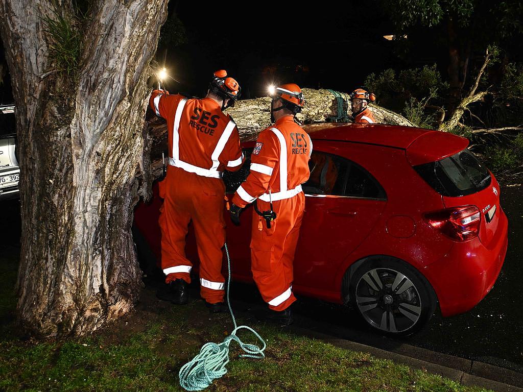 Victorian SES received more than 500 call-outs in the past 24 hours, Picture: Josie Hayden