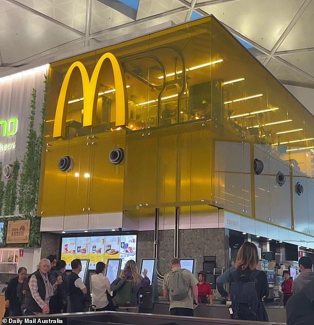 Sky Kitchen in Sydney's Kingsford Smith International Airport has been dubbed a 'must visit' fast food stop for everyone who enjoys a classic burger and fries