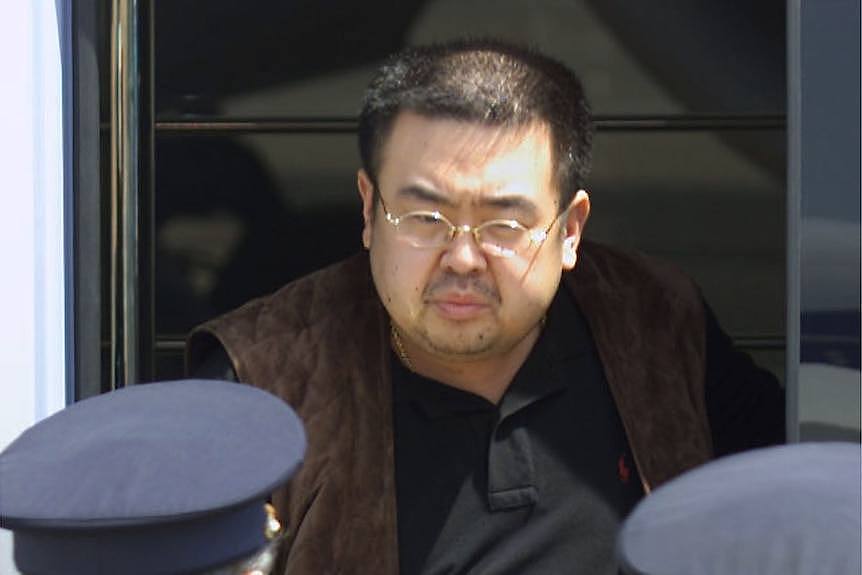  Kim Jong Nam steps off a bus. 