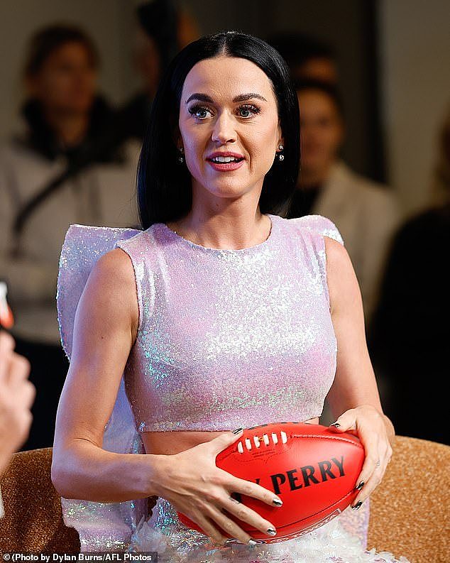 Katy Perry surprised her fans with an exciting announcement on Monday following her performance at the AFL Grand Final show over the weekend