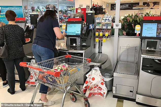 Experts say supermarkets likes Coles (pictured) and Woolworths are duping shoppers with marketing ploys and mind games to disguise rising prices