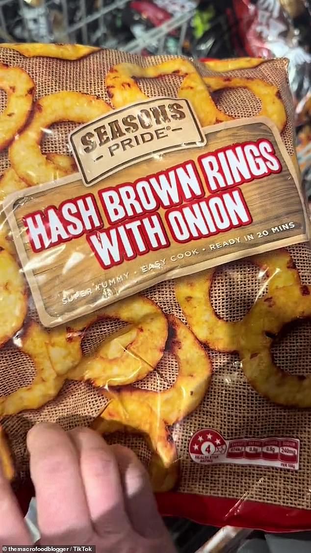 These hash brown rings with onion have shoppers excited at Aldi