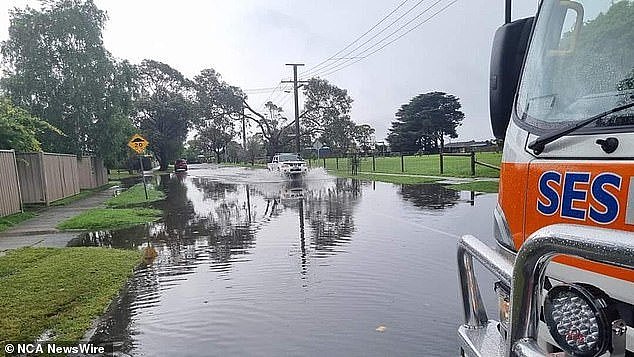 Thousands of homes across Victoria and South Australia remain without power after a massive storm swept over both states