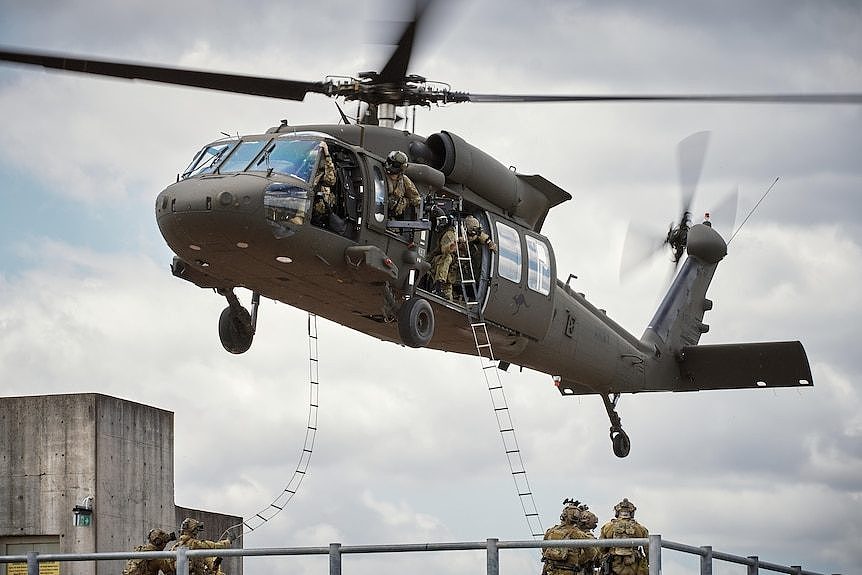 Black Hawks close up UH-60M