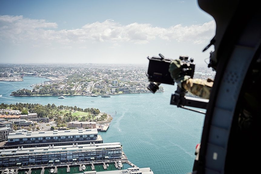 Black Hawk Sydney test flight