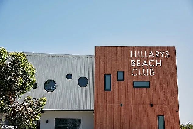 The alleged attack unfolded outside Hillarys Beach Club (pictured)