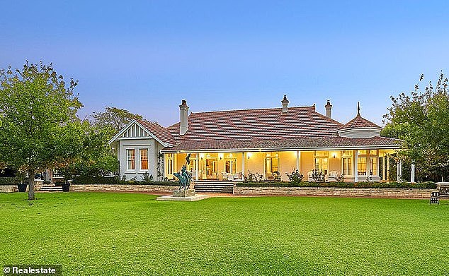 The impressive property was built in about 1904 in a Federation 'Arts and Crafts' style