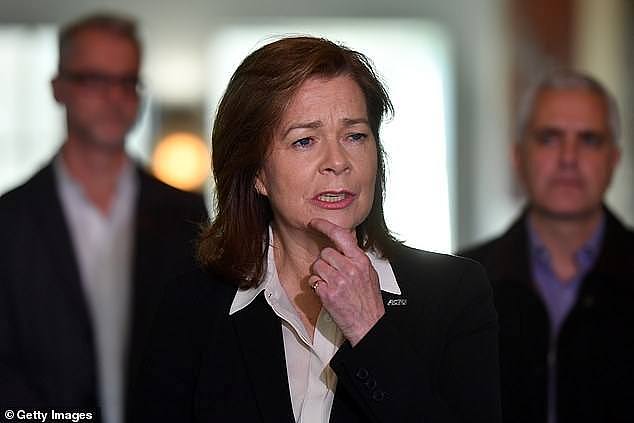 Australian Council of Trade Unions (ACTU) president Michele O'Neil (pictured) says the gender pay gap is closing at a faster rate under the current Labor government