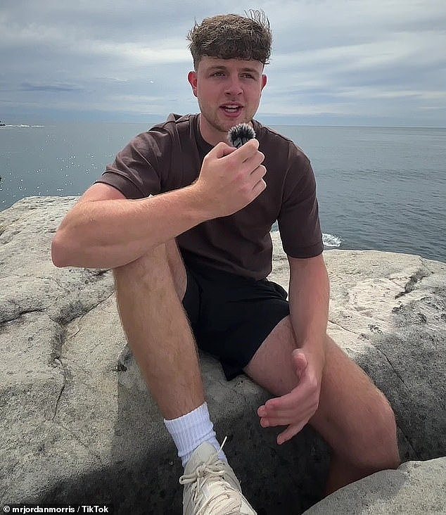 Jordan Morris (pictured) from Northern Ireland admits he and his mates 'underestimated' how hard it was going to be to find accommodation and jobs in Sydney