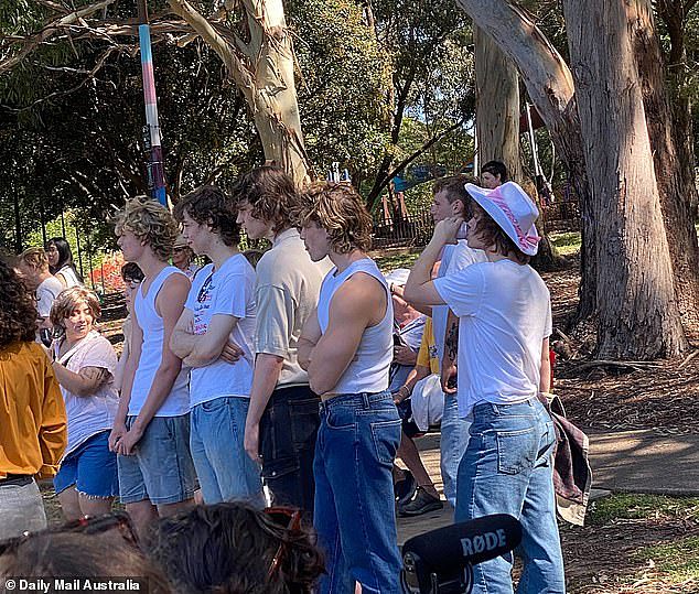 Locals bearing a striking likeness to Australian actor Heath flocked to Camperdown in a bid to be crowned as the most uncanny lookalike