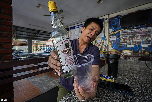 Hostel manager and bartender Duong Duc Toan (pictured) has reportedly been detained