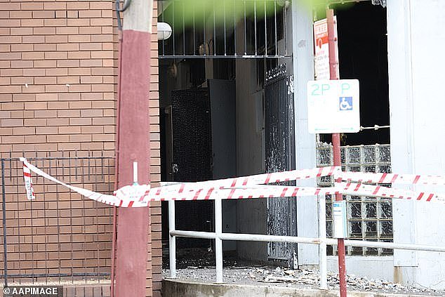 The synagogue contains valuable holy books and Torah scrolls, and the community is awaiting access to assess the full extent of the damage